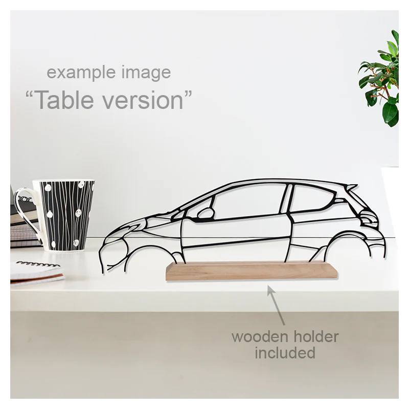 037 CLASSIC - Metal car silhouette - immagine 3